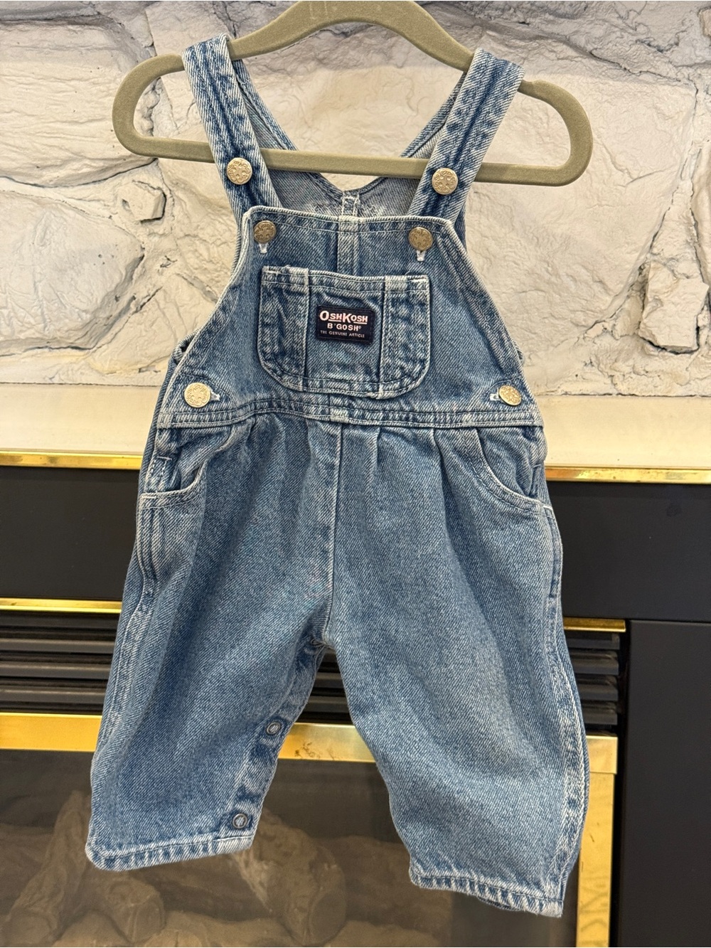 OshKosh B'gosh Light Blue Denim Overalls for Kids